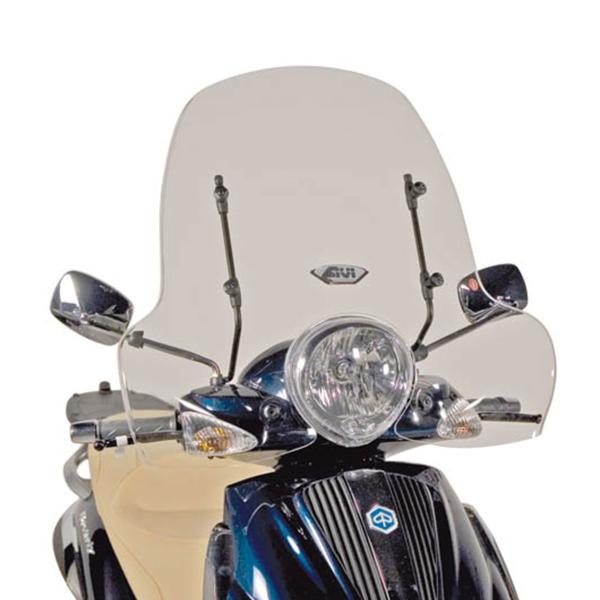 Cupolino Givi trasparente alto Piaggio Beverly 500 2003-2007
