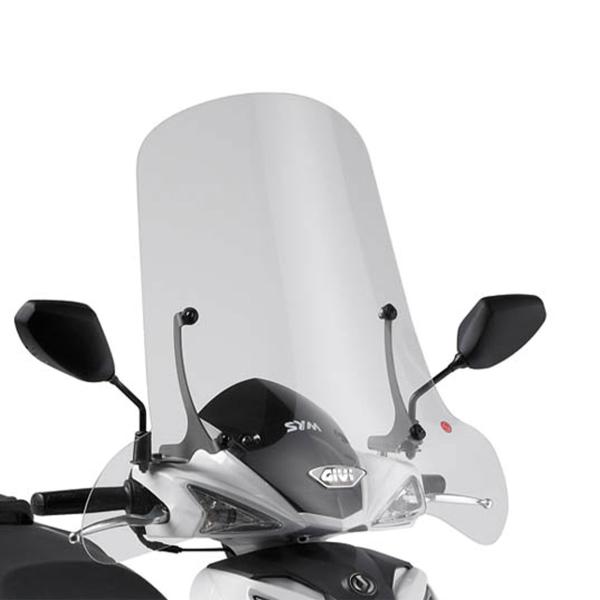 Windscreen Givi transparent SYM Symphony SR 50 2010-2016