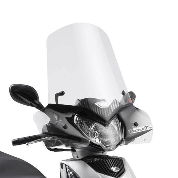 Windscreen Givi transparent Kymco People GTi 300 2010-2020
