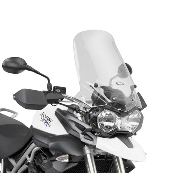 Cupolino Givi trasparente alto Triumph Tiger 800 / XC / XR 2011-2017