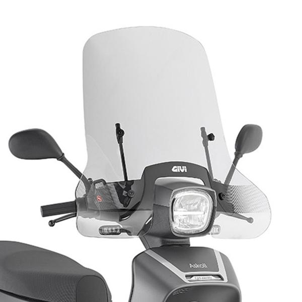 Cupolino Givi trasparente Askoll NGS1-NGS2�NGS3 2020-2023