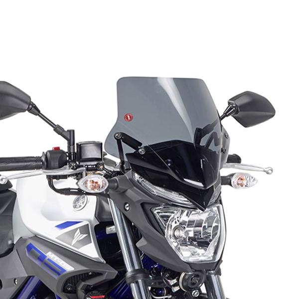 Cupolino Givi fume Yamaha MT03 321 2016-2019