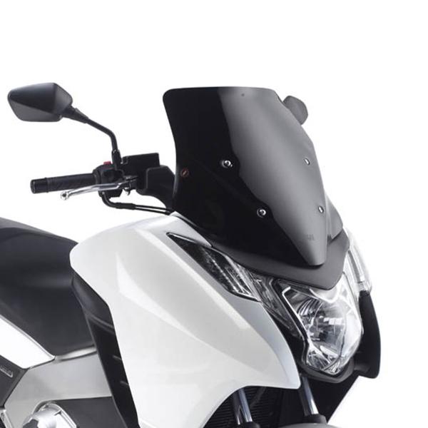 Cupolino Givi nero lucido basso Honda Integra 700 2012-2013