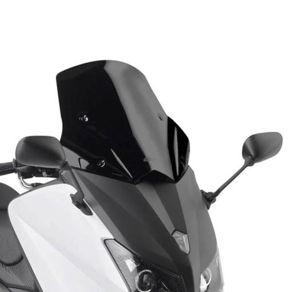 Cupolino Givi nero lucido basso Yamaha Tmax 530 2012-2016