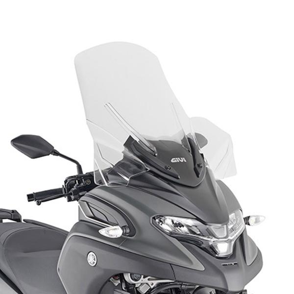 Cupolino Givi trasparente alto Yamaha Tricity 300 2020-2022