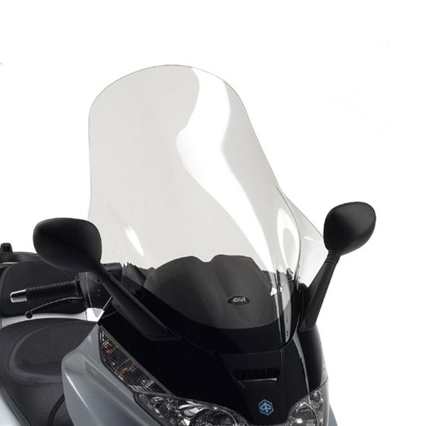 Cupolino Givi trasparente alto Piaggio X8 400 2004-2010