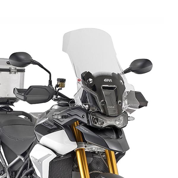 Cupolino Givi trasparente alto Triumph Tiger 900 Rally 2020-2022