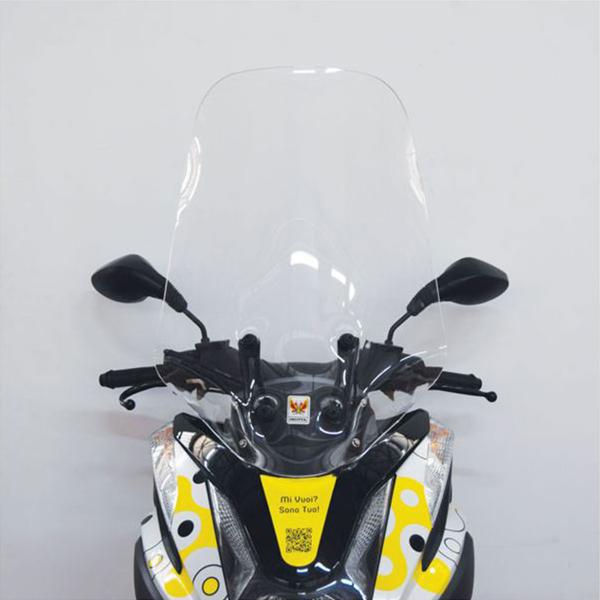 Isotta Classic transparent windscreen Yamaha Tricity 125 2014-2018