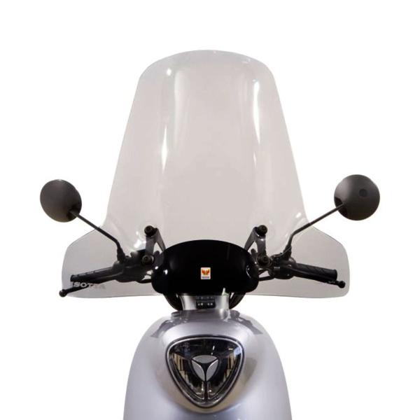 Cupolino Isotta Classic fume chiaro Yadea M6 2022-2023