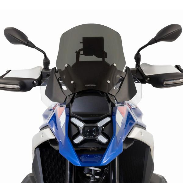 Isotta Master dark smoke windscreen BMW R1300GS Radar 2023-2024
