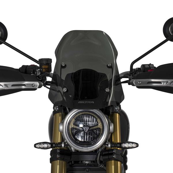 Cupolino Isotta Rally Fume Scuro Triumph Scrambler 1200 X/XE 2024-2025