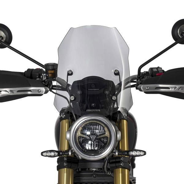 Cupolino Isotta Rally Plus Fume Chiaro Triumph Scrambler 1200 X/XE 2024-2025