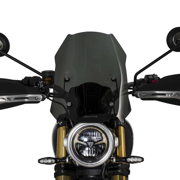 Cupolino Isotta Rally Plus Fume Scuro Triumph Scrambler 1200 X/XE 2024-2025
