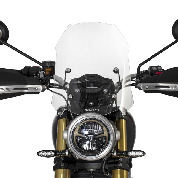 Cupolino Isotta Rally Plus Trasparente Triumph Scrambler 1200 X/XE 2024-2025