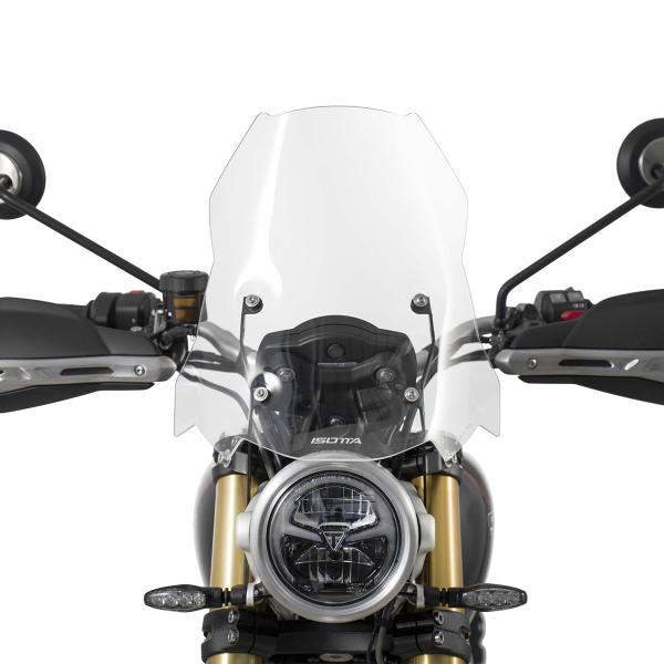 Cupolino Isotta Rally Touring Trasparente Triumph Scrambler 1200 X/XE 2024-2025