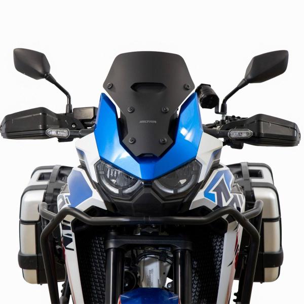 Cupolino Isotta Rally nero opaco Honda Africa Twin CRF1000L 2020-2023