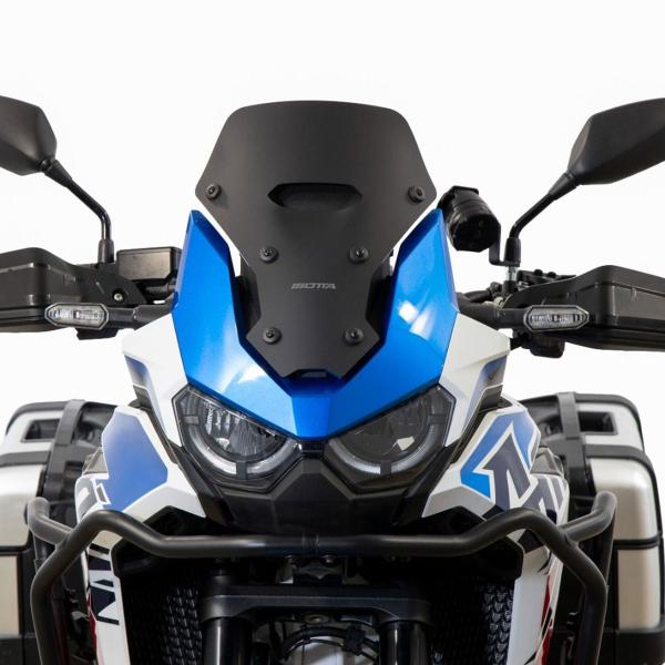 Cupolino Isotta Rally nero opaco Honda Africa Twin 1100 Adventure Sport 2020-2023