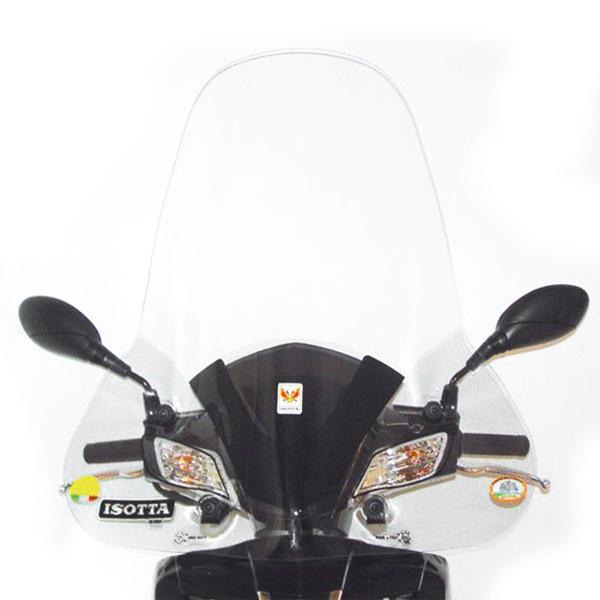 Isotta high clean windscreen Peugeot LXR125 2009-2014