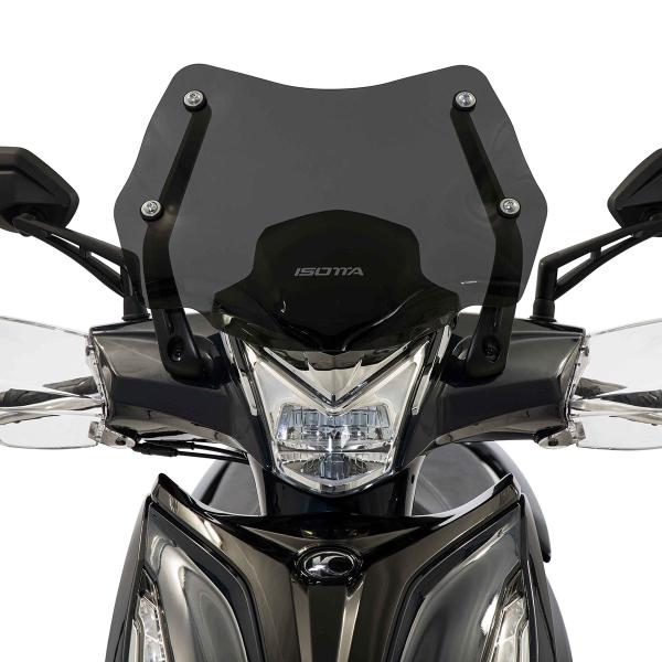 Isotta Dark Smoke windscreen Kymco Agility 300 2019-2025