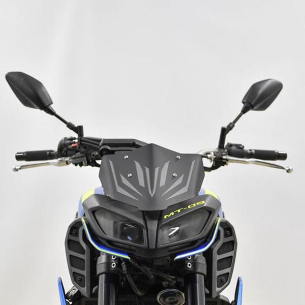Cupolino Isotta nero opaco basso Yamaha MT09 2017-2020