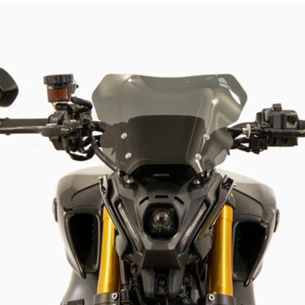 Isotta high dark smoke windscreen Yamaha MT09 2021-2023