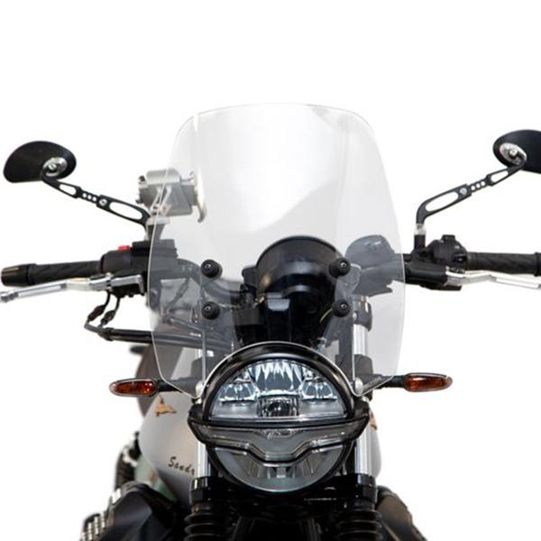 Cupolino Isotta fume chiaro alto Moto Guzzi V7 Stone E5 2021-2023