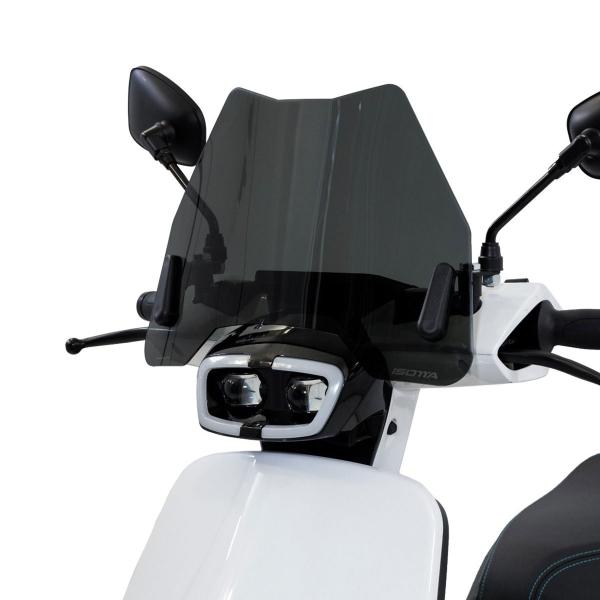 Isotta dark smoke windscreen Velocifero Tennis 125 2024