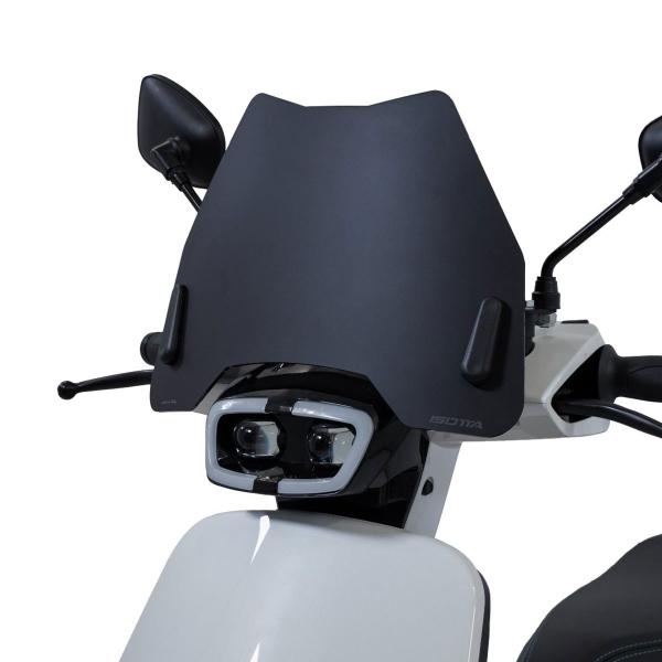 Cupolino Isotta nero opaco Velocifero Tennis 125 2024