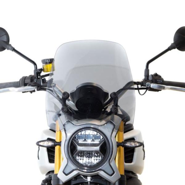 Cupolino Isotta fume chiaro basso CFmoto CL-X 700 2021-2024