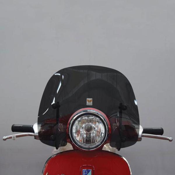 Isotta dark smoke windscreen Piaggio Vespa Primavera 125 2013-2019