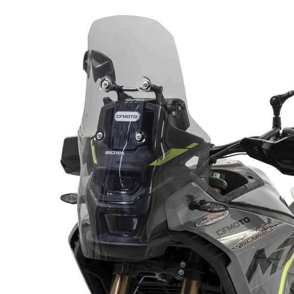 Cupolino Isotta RSG - Rally Storm Guard Fume Chiaro CFmoto 450MT 2024-2025