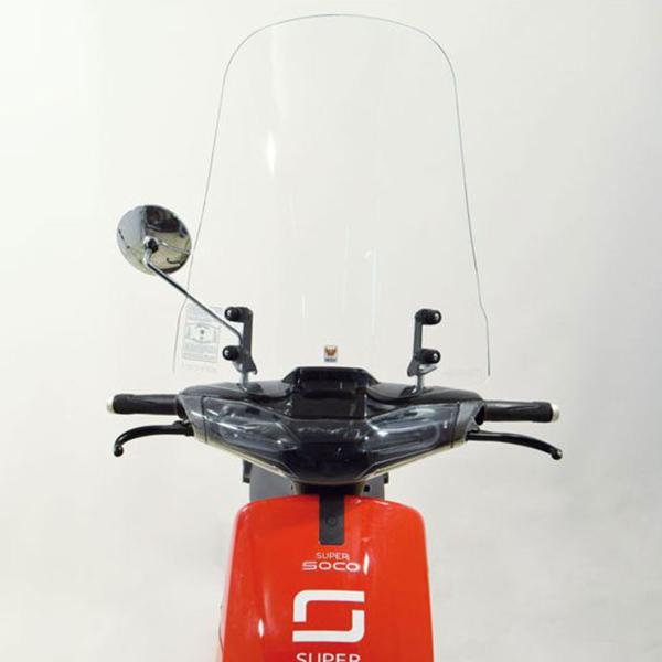 Isotta Classic transparent windscreen Super Soco CUX 2019-2023