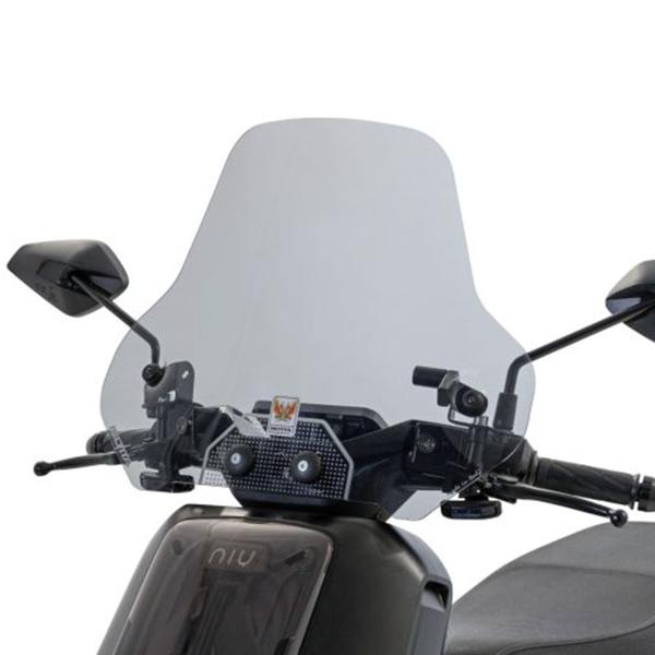 Isotta light smoke windscreen NIU NQiX 2025