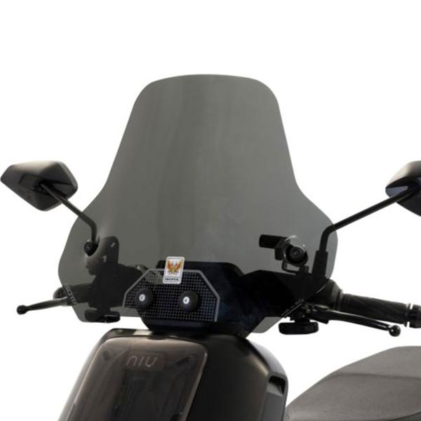 Isotta dark smoke windscreen NIU NQiX 2025