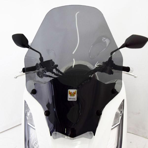 Isotta dark smoke windscreen Honda PCX125 2021-2024