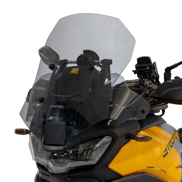 Isotta Grand Touring light smoke windscreen Moto Guzzi Stelvio 1000 2024