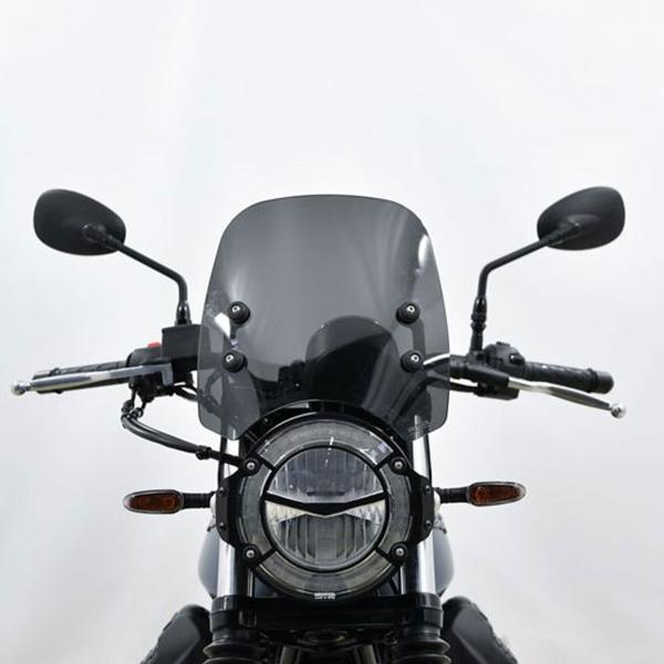 Cupolino Isotta fume scuro basso Moto Guzzi V7 III Stone Night Pack 2020