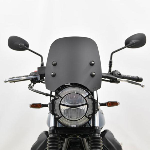 Cupolino Isotta nero opaco basso Moto Guzzi V7 III Stone Night Pack 2020