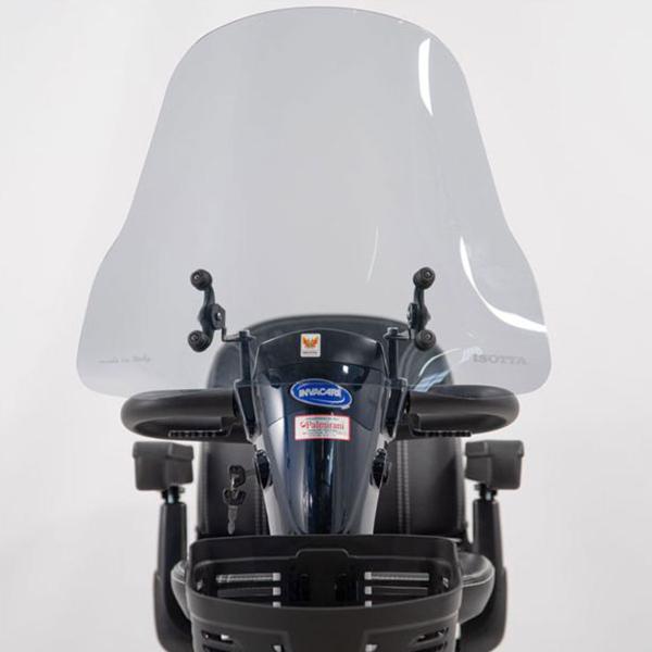 Cupolino Isotta fume chiaro Invacare Comet Pro Orion Metro Leo