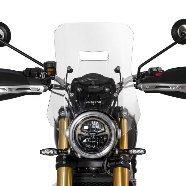 Cupolino Isotta Endurance Race Trasparente Triumph Scrambler 1200 X/XE 2024-2025