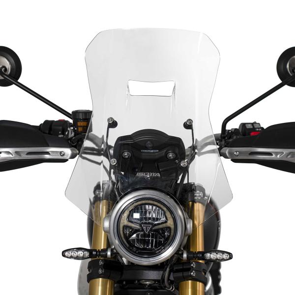 Cupolino Isotta Endurance Race Plus Trasparente Triumph Scrambler 1200 X/XE 2024-2025