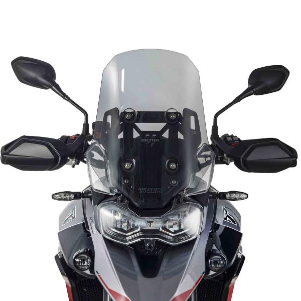 Cupolino Isotta OFFtrack Fume Chiaro Triumph Tiger 850 2020-2025