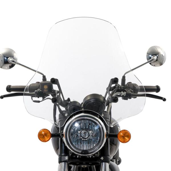 Isotta high clean windscreen Royal Enfield Meteor 350 Fireball 2021-2024