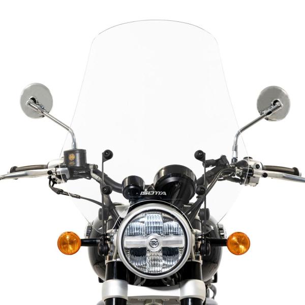Isotta high clean windscreen Royal Enfield Super Meteor 650 2023-2024