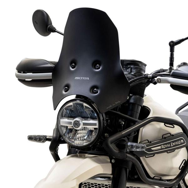 Cupolino Isotta Rally nero opaco basso Royal Enfield Himalayan 450 2024-2025