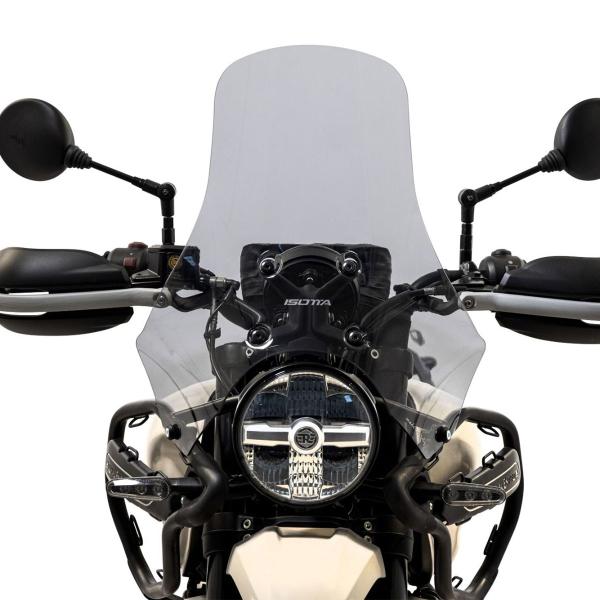 Cupolino Isotta fume chiaro alto Royal Enfield Himalayan 450 2024-2025