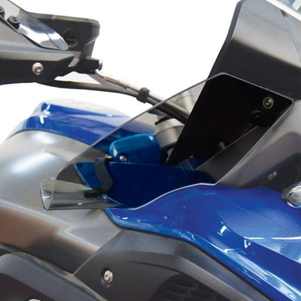 Coppia spoiler laterali Isotta Fume chiaro BMW R1250GS 2019-2023
