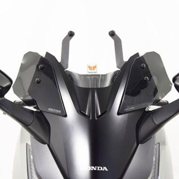 Coppia spoiler laterali Isotta Fume scuro Honda Forza 125 2021-2024