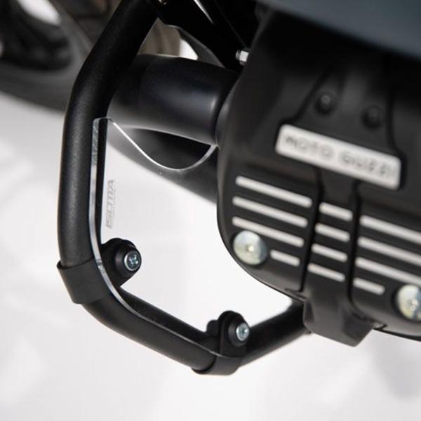 Isotta Transparent side spoilers for engine guard Moto Guzzi V7III Stone 750 2017-2020