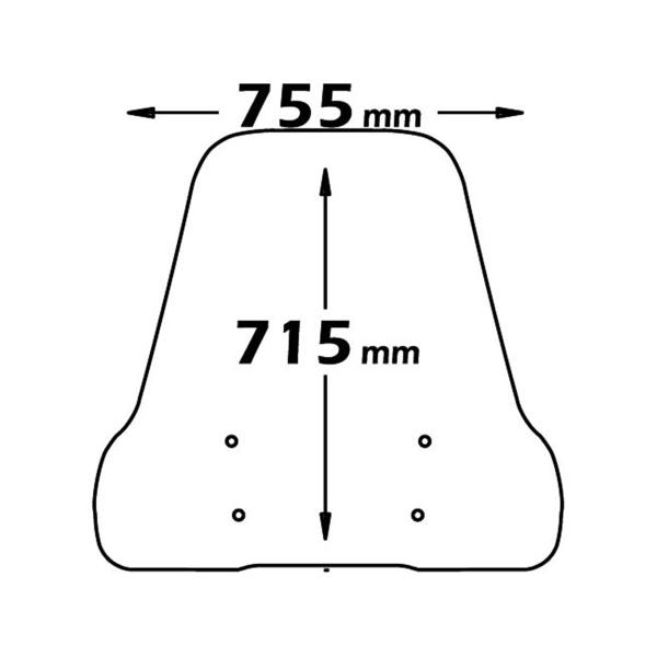 Cupolino Isotta trasparente Malaguti F10 1993-2011